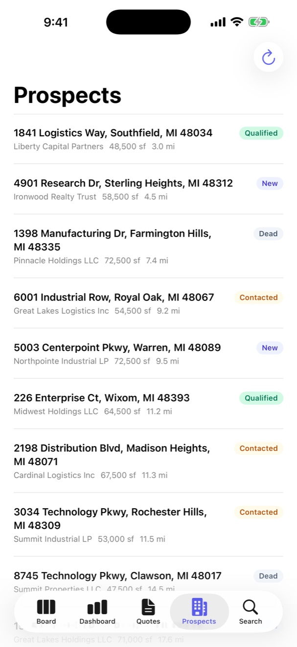 Blueprint iOS — prospects